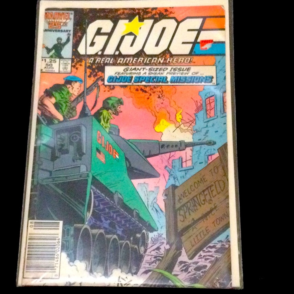 Marvel G. I. Joe comic book #50